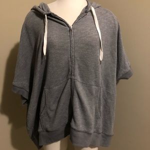 Aerie grey poncho